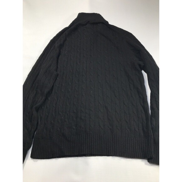 J Crew 1/4 Zip Sweater Wool Angora Rabbit Hair Blend Womens Size Large - Picture 7 of 8